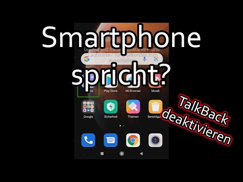 Telefon spricht und kommentiert jede Aktion? - Google TalkBack deaktivieren