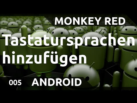 Android: Sprachen zur Tastatur hinzufügen