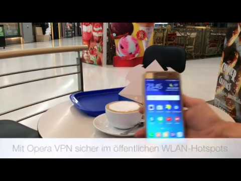 Sicher im öffentlichen WLAN-Hotspot mit der Opera VPN App für Android und iOSi