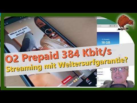 🎬 Streaming mit 384kbit/s Weitersurfgarantie bei O2-Prepaid: Ein Praxistest 📶