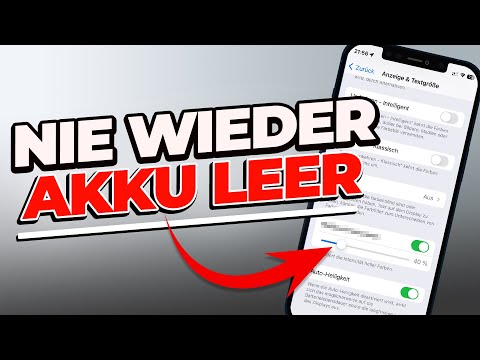 16 Einstellungen zum iPhone AKKU SPAREN 🔋