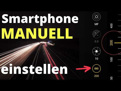 Smartphone Kamera manuell einstellen | Pro Modus | Tipps und Tricks (Deutsch) 2021