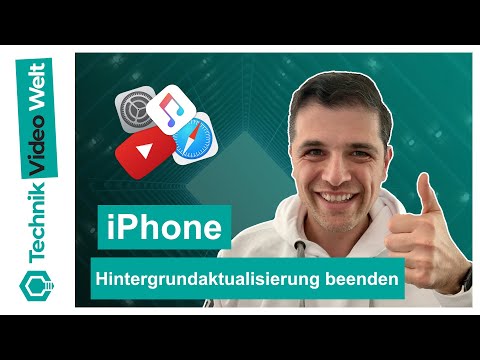 iPhone 📱 Hintergrundaktualisierungen beenden ✋