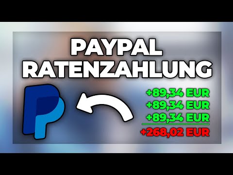 Paypal Ratenzahlung - wie funktioniert das? | Tutorial