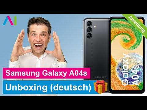 Samsung Galaxy A04s • Unboxing (Deutsch) | 🎁