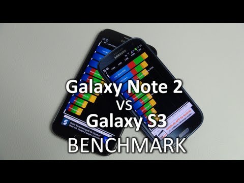 Benchmark: Samsung Galaxy Note 2 vs Galaxy S3 | SwagTab