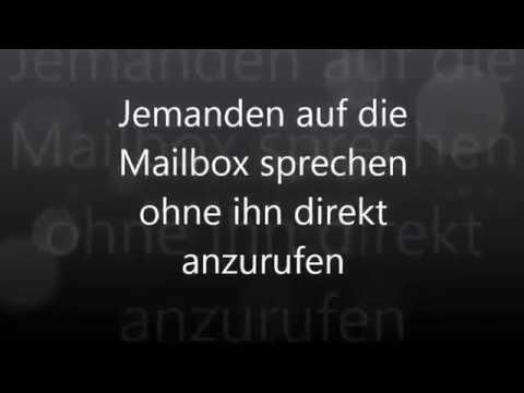 Jemanden auf die Handy Mailbox sprechen ohne ihn direkt anrufen zu müssen