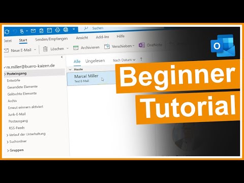 Outlook Tutorial für Einsteiger (2021, deutsch)