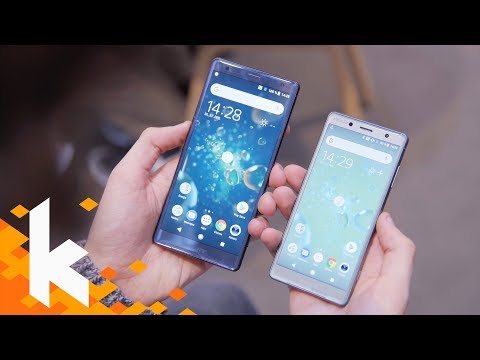 Endlich Sony! Xperia XZ2 &amp; XZ2 Compact im HandsOn