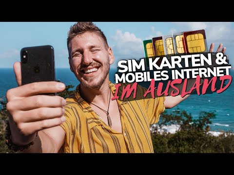 Mobiles Internet auf Reisen und Sim Karten im Ausland + Whatsapp behalten! So geht&#039;s!