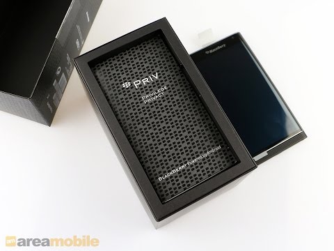 Blackberry Priv Official Unboxing &amp; Hands On Review