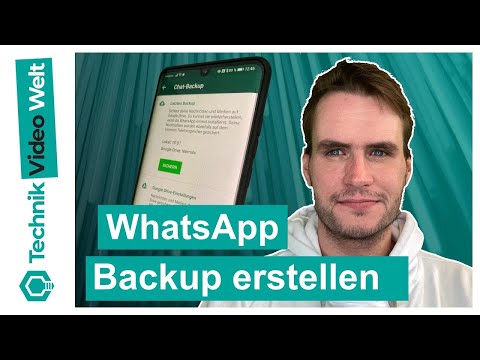 WhatsApp 💬 Chat Backup erstellen 🛠️