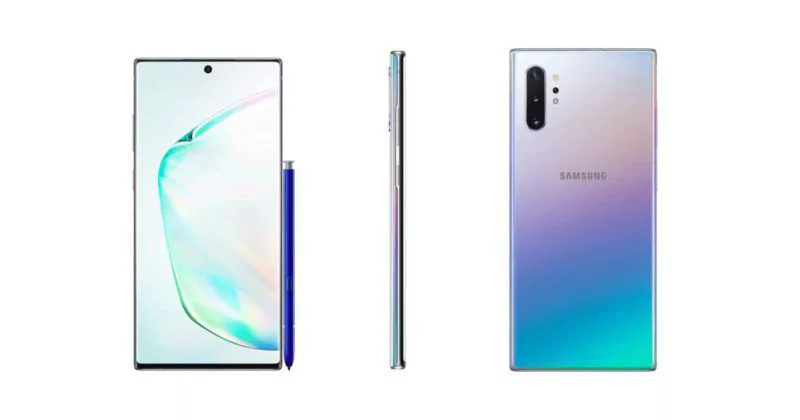 Samsung Galaxy Note 10 Render