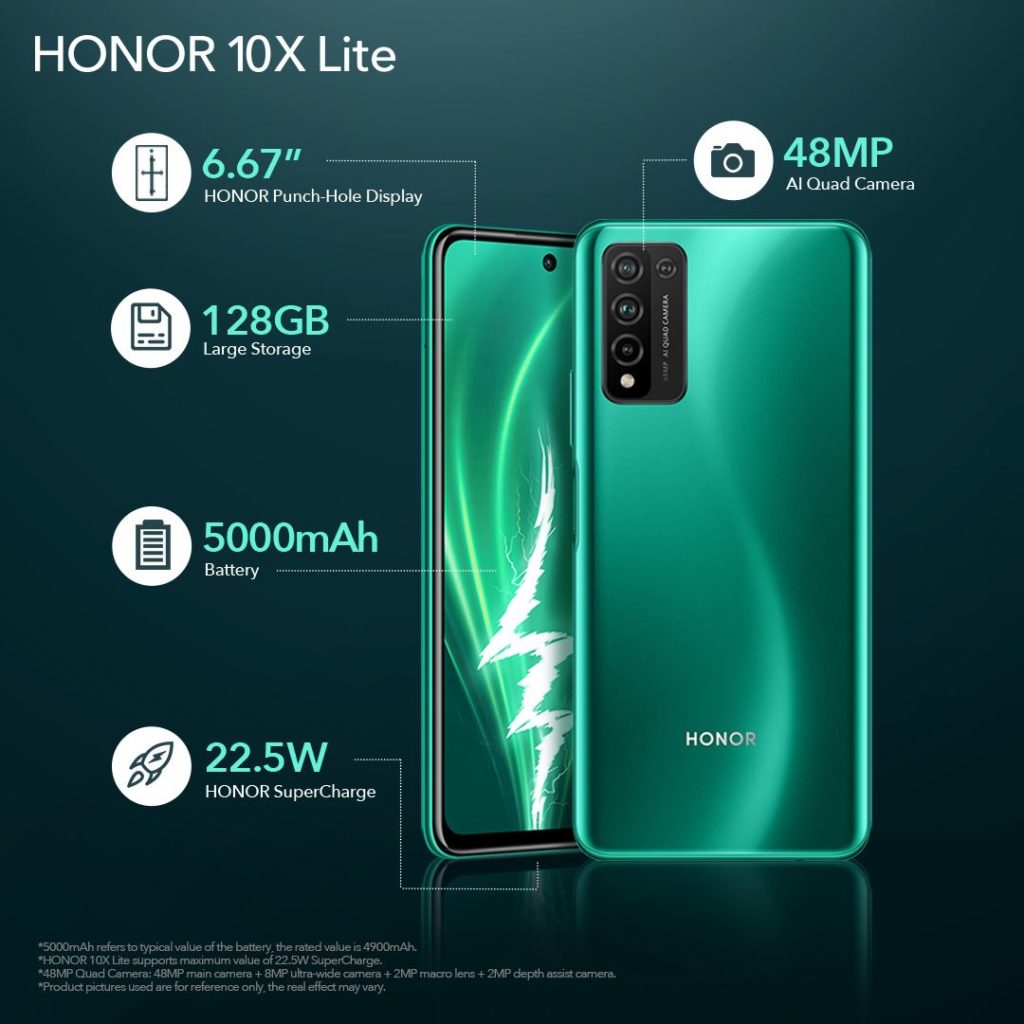 Аккумулятор honor 10x lite