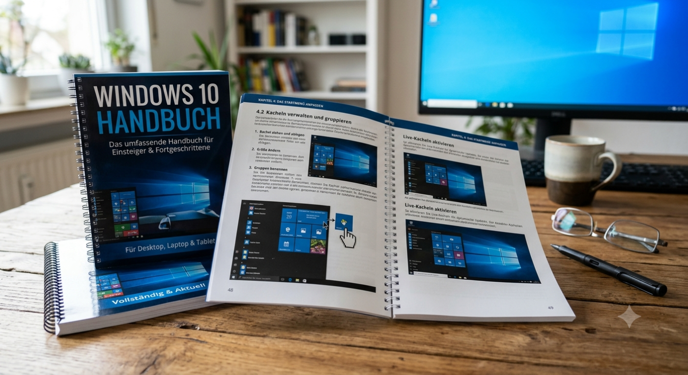 Windows 10 – Anleitung und Handbuch als kostenloser PDF Download