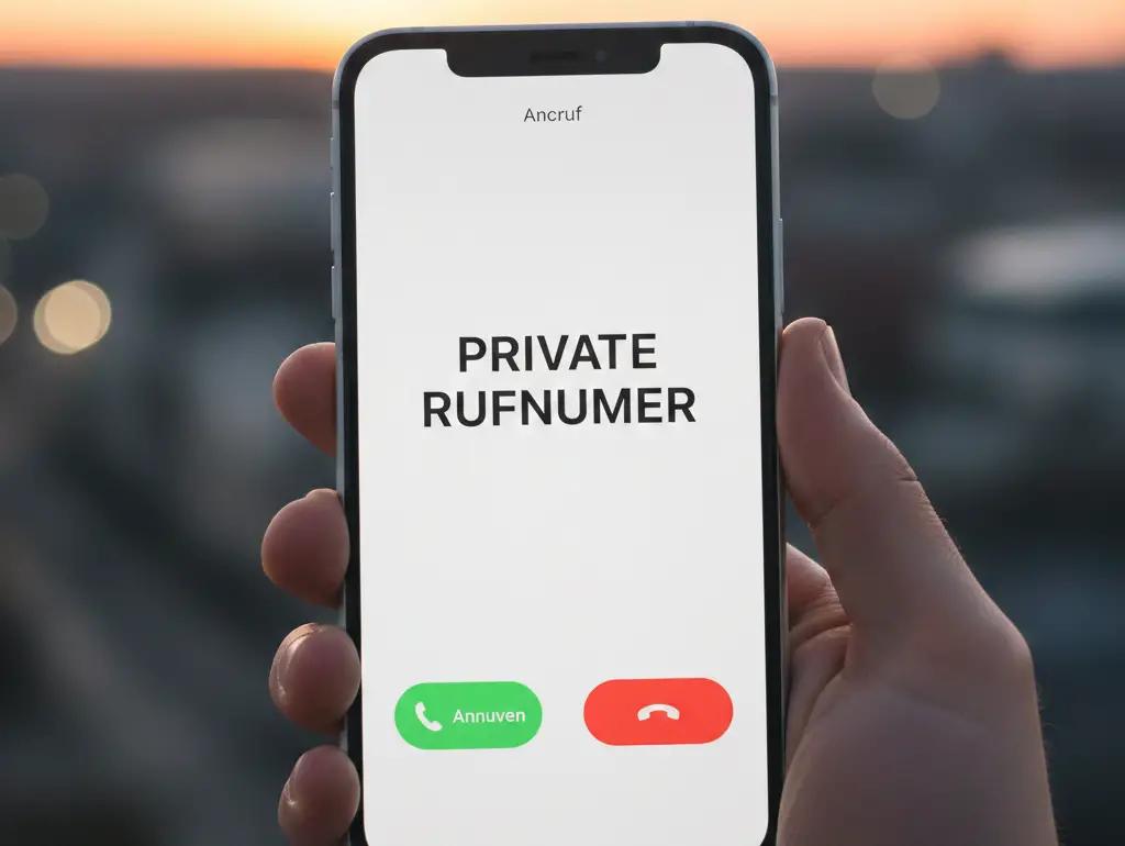 Private Rufnummer beim Handy