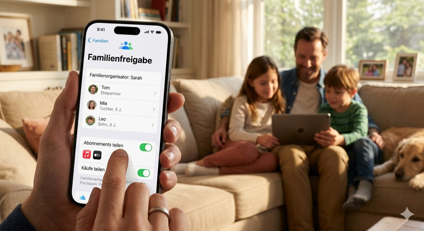 SCHNELLE LÖSUNG! Apple Familienfreigabe – Anfragen auf iPhone und iPad kommen nicht an