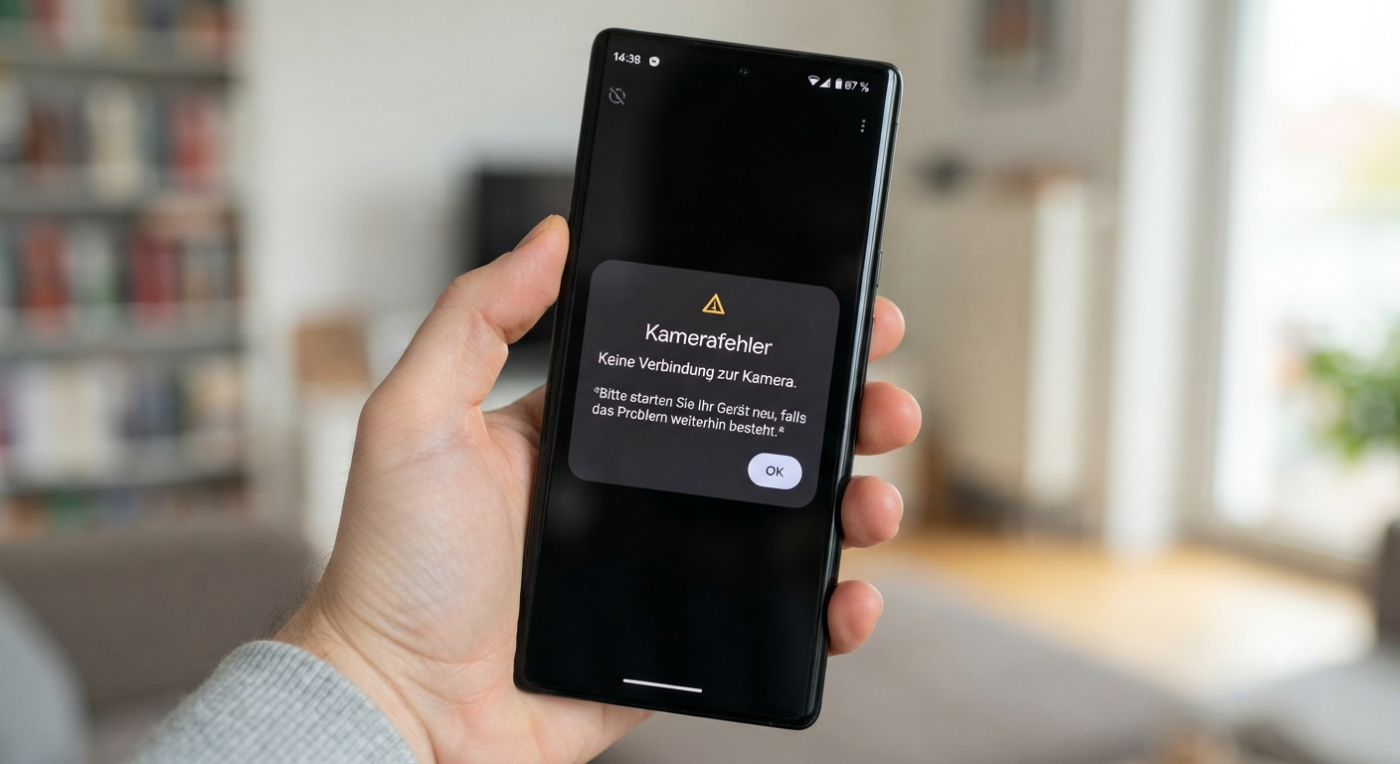 SCHNELLE HILFE! Android Fehlermeldung „Kamerafehler – Keine Verbindung zur Kamera möglich“ beheben – so geht es