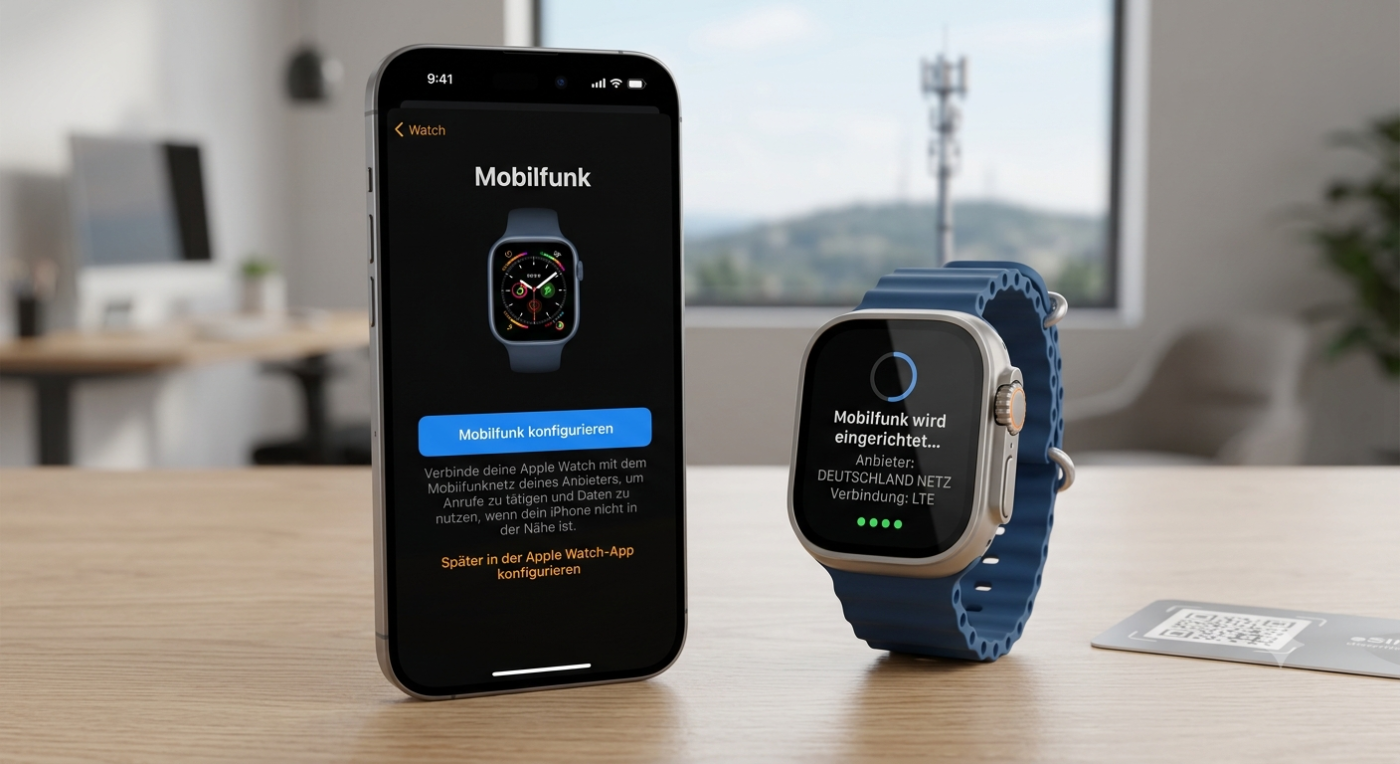 Apple Watch – 5G und Handynetz auf der Smartwatch einrichten
