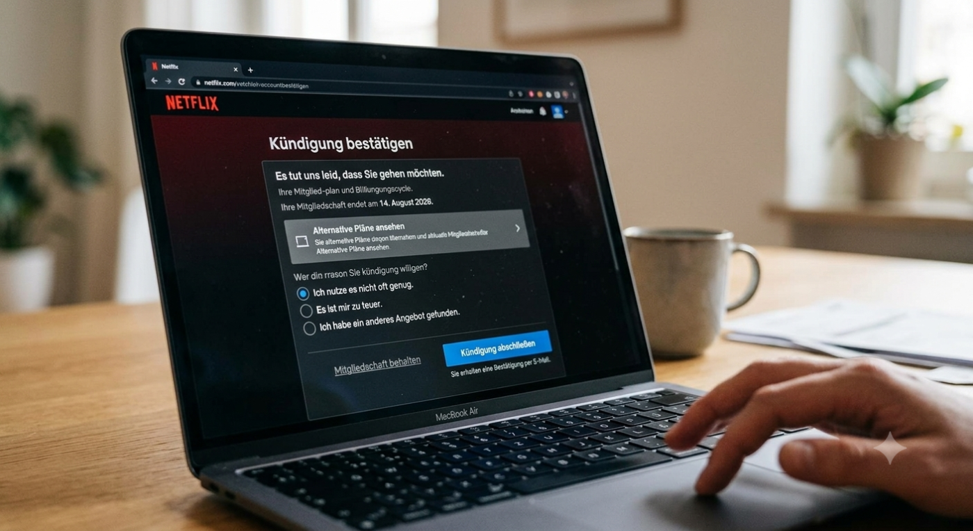 Netflix kündigen – So klappt es am einfachsten