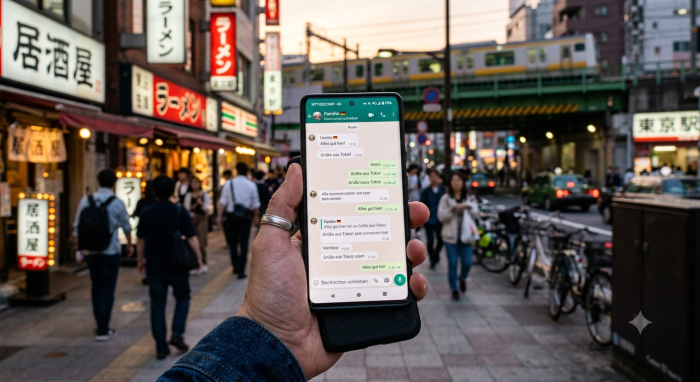 WhatsApp im Ausland und Urlaub nutzen – diese Tipps&Tricks helfen