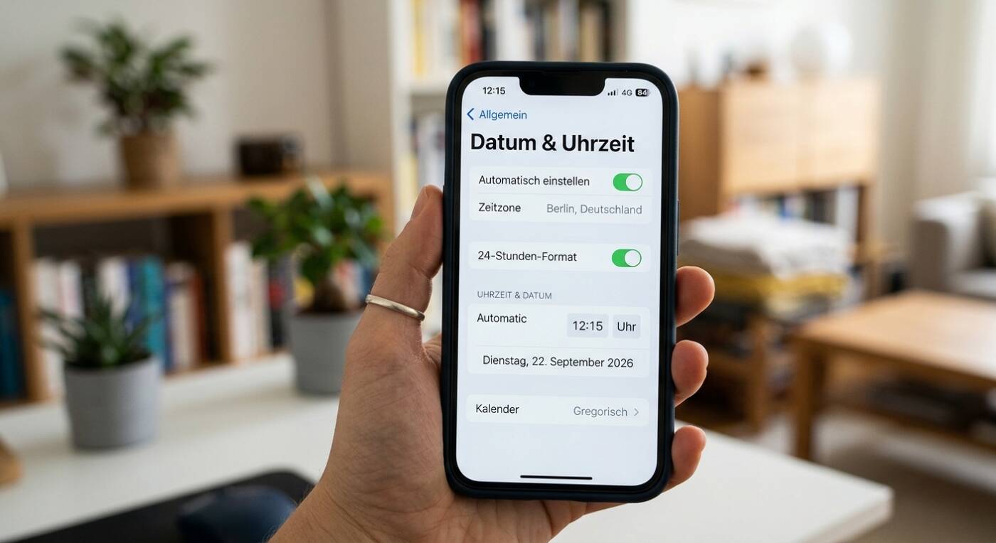 iPhone Zeitumstellung – das kann man bei Problemen tun