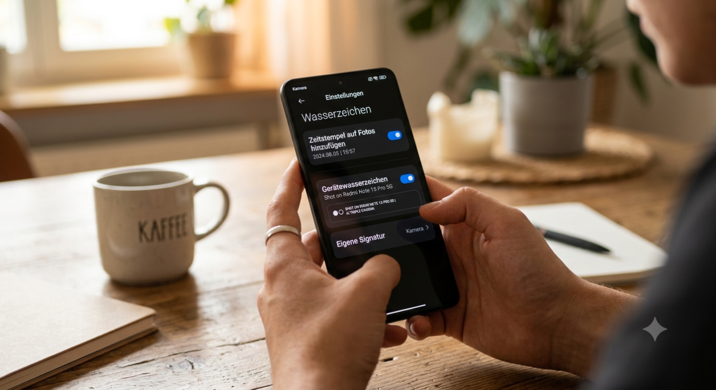Xiaomi, Poco und Redmi: automatisches Wasserzeichen aus den Bildern entfernen