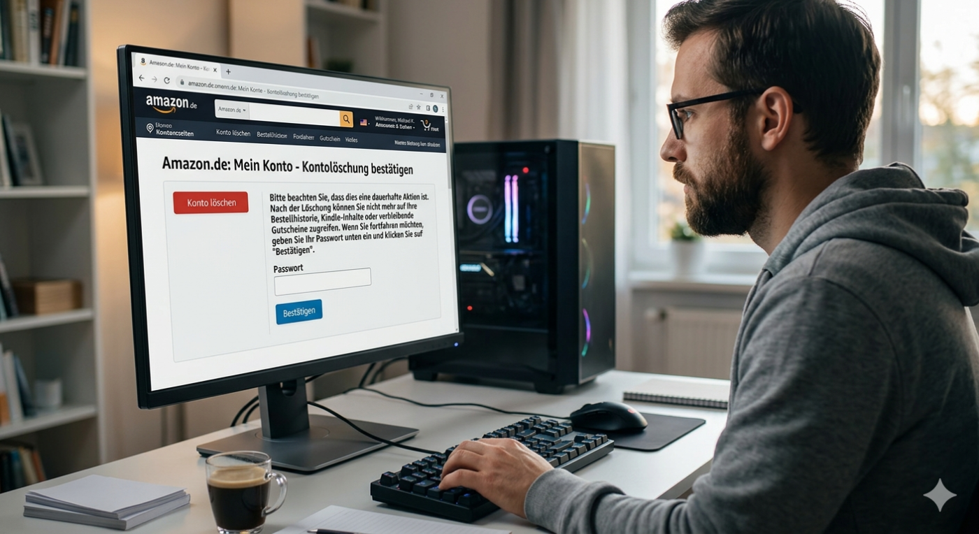 Amazon – Wie kann man sein Konto löschen?