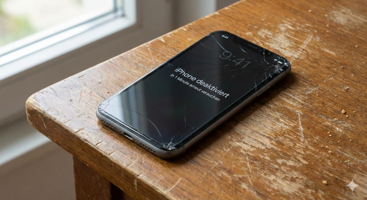 iPhone ist deaktiviert – das kann man bei dieser Fehlermeldung tun