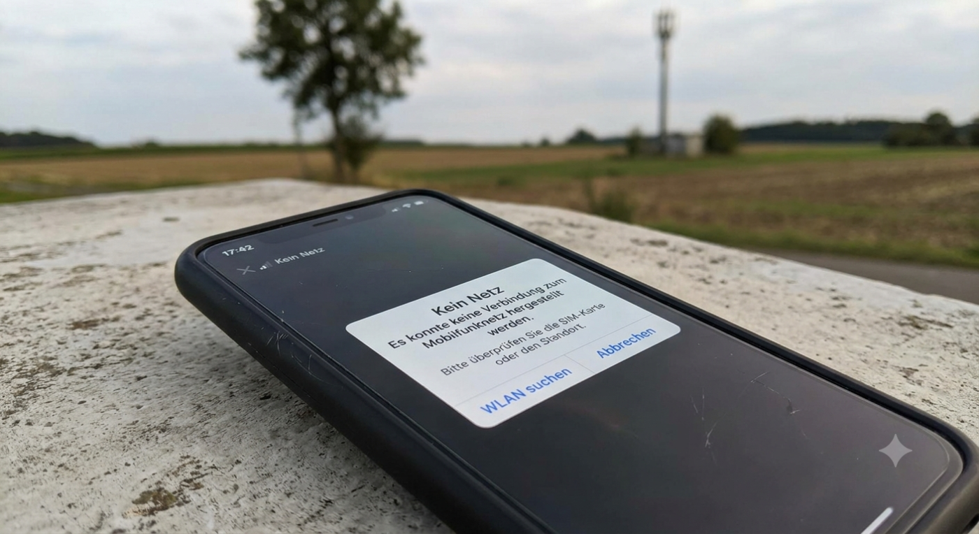 Kein Empfang oder Netz? So kann man sich selbst schnell helfen!