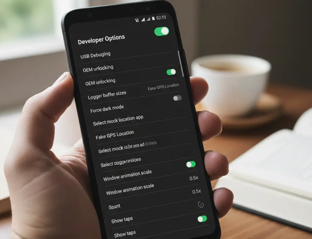 Entwickleroptionen unter Android nutzen