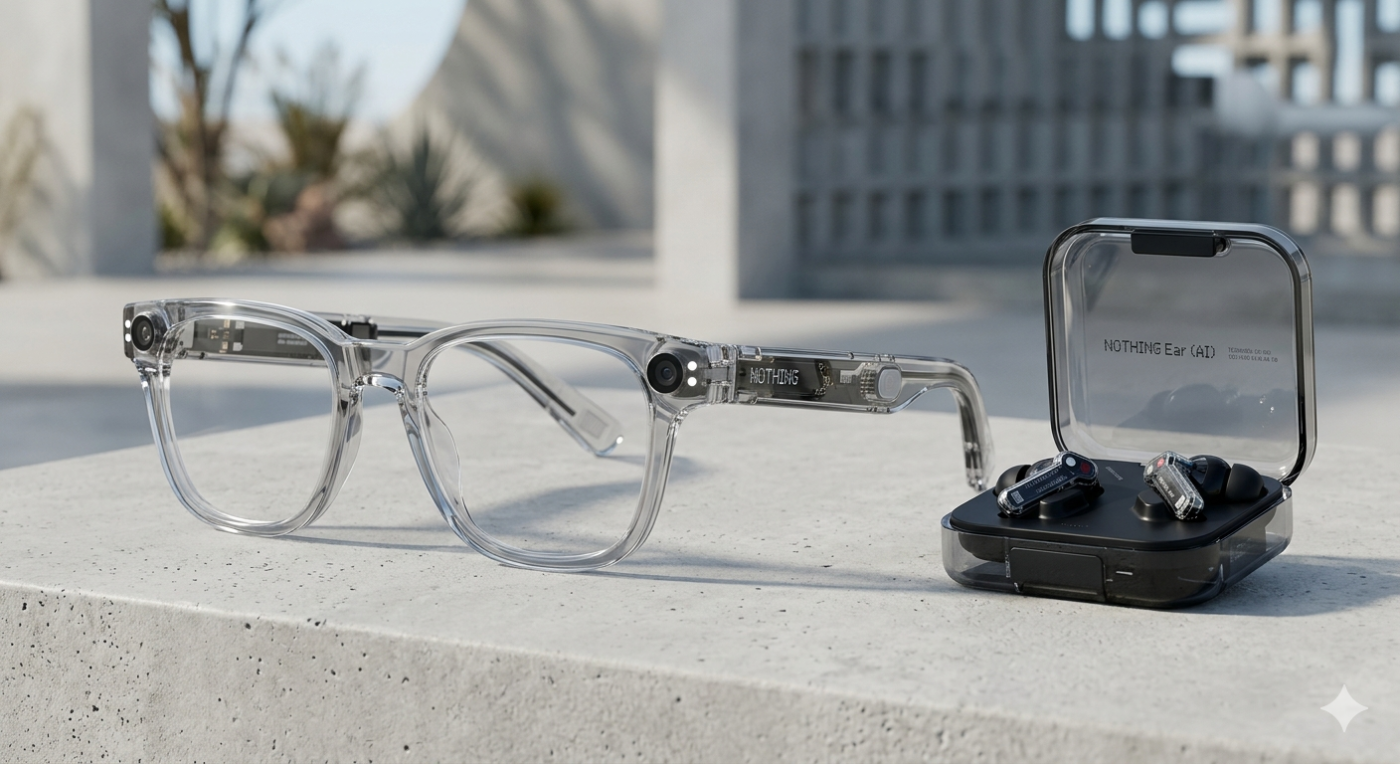 Angriff auf Meta und Apple: Nothing plant Smart Glasses und KI-Earbuds