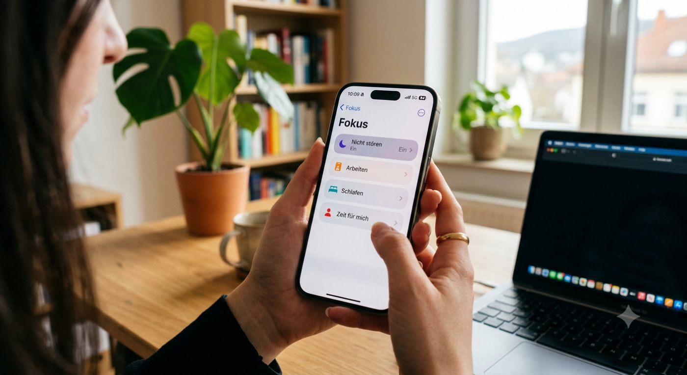Mehr Fokus, weniger Ablenkung: Die Apple Fokus-Funktion richtig einrichten
